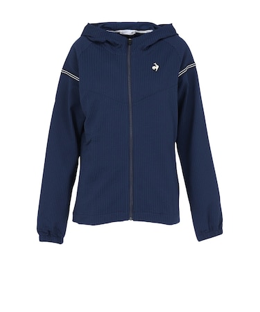ルコックスポルティフ（lecoqsportif）テニスウェア フルジップフーディージャケット LN5FJK20L NV00