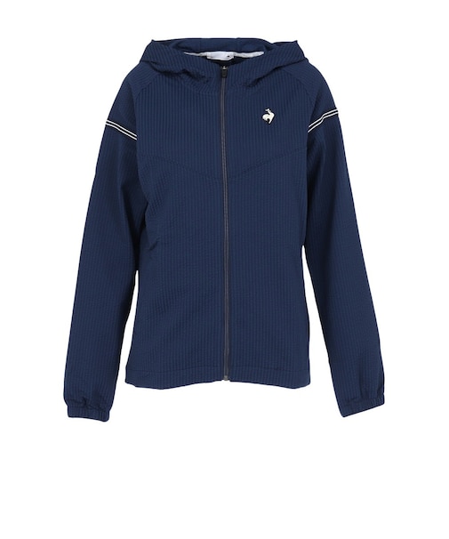 ルコックスポルティフ（lecoqsportif）テニスウェア フルジップフーディージャケット LN5FJK20L NV00
