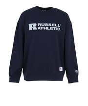 ラッセル(RUSSELL)C100 ブランドロゴ クルーネック スウェットシャツ RBM25F0010 NVY