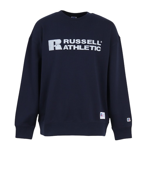 ラッセル（RUSSELL）C100 ブランドロゴ クルーネック スウェットシャツ RBM25F0010 NVY