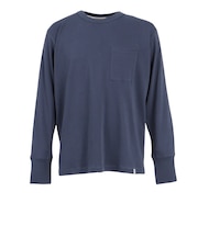 エルケクス(ELKEX)ソフト クルー 長袖Tシャツ EKM5FA0001 BLU