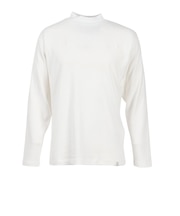 エルケクス(ELKEX)ソフト モックネック 長袖Tシャツ EKM5FA0002 OWHT