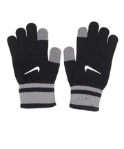 ナイキ（NIKE）手袋 ジュニア ニット テック&グリップ グローブ グラフィック 3.0 両手用 黒×グレー SMサイズ CW3031-088 子供用 グリ…