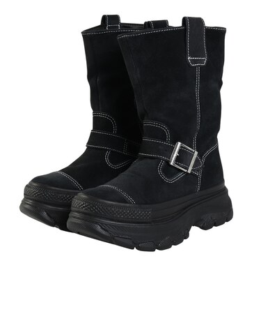 コンバース（CONVERSE）オールスター トレックウエーブ ウエスタンブーツ HI BK ブラック 31315691 カジュアルシューズ