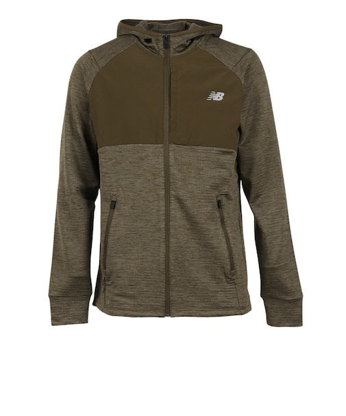 ニューバランス（new balance）Heat Grid Hooded フルジップフーディー MJ43206WOO