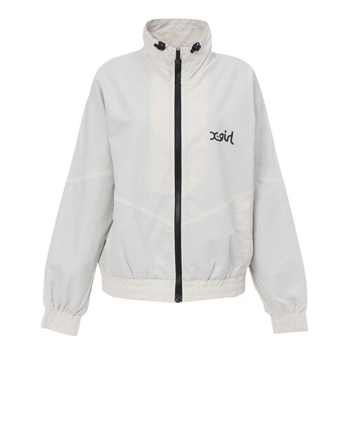 エックスガール（X-gir）ロゴ ワインドアップ ジャケット 155253021002-OFF WHITE