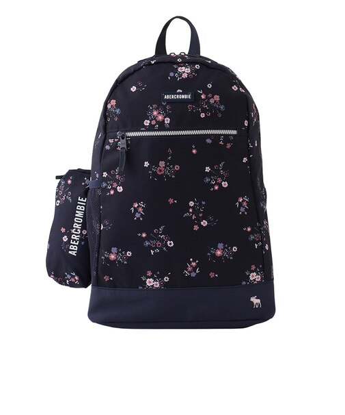アバクロンビー&フィッチ（Abercrombie & Fitch）リュック AAN A&F PENCIL BAG バックパック ポーチ付き 紺 14L 9AW…