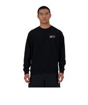 ニューバランス(new balance)アスレチックス プレミアムロゴスウェットクルーネックシャツ MT41547BK