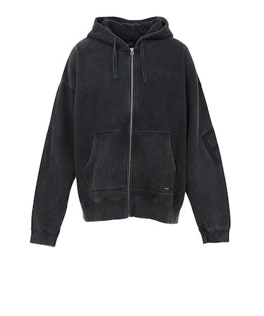 ルーカ（RVCA）ARCH BACK SIDE ジップ HD パーカー BF042019 KVCB