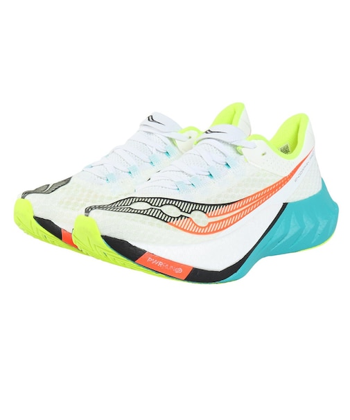 サッカニー(SAUCONY)ランニングシューズ トレーニングシューズ 部活 エンドルフィン プロ 4 ホワイト S20939-97 WHT/MUTANT スニ…
