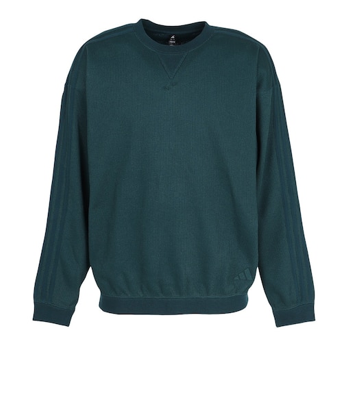 アディダス（adidas）ルーズフィット ワッフル スウェット SX224-KG0779