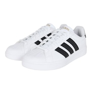 アディダス(adidas)スニーカー ストリート トーク ホワイト ブラック JP8275 スポーツ カジュアル シューズ