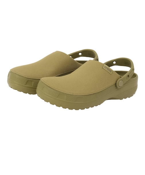 クロックス（crocs）サンダル クラシック クラフテッド クロッグ カーキ 211354-3UA スポーツサンダル カジュアル