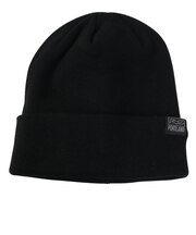 ライズ(RYZ)ニットキャップ ベーシックカフワッチ 黒 RZ20ST25FW0026 BLK 帽子 ニット帽 防寒