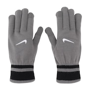 ナイキ(NIKE)手袋 ニット テック&グリップ グローブ グラフィック3.0 グレー×ブラック S-Lサイズ CW1043-076