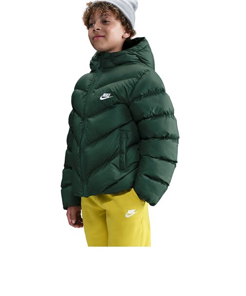 ナイキ（NIKE）ジュニア Therma-FIT ルーズフィット パファー ジャケット HQ4976-323