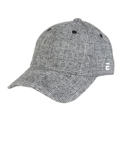 エルケクス(ELKEX)キャップ Eロゴグレンチェックキャップ 黒×白 55-59cm EKM5FA0027 BKXWH スポーツキャップ チェック