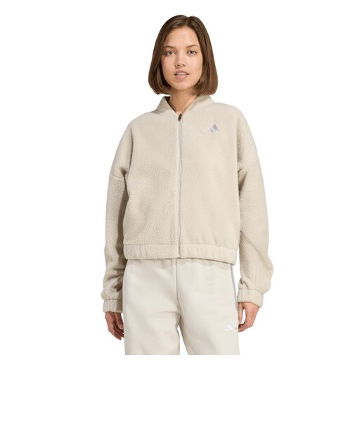 アディダス（adidas）ホリデー ハイパイル フリース フルジップ トラックトップ JVI84-JM1894