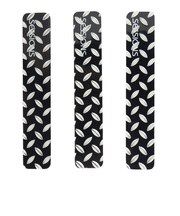 セッションズ(SESSIONS)デッキパット CHECKERPLATE3LINE LG 3個入り 25050308 BLK BLACK