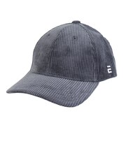 エルケクス(ELKEX)キャップ Eロゴコーデュロイキャップ チャコールグレー 55-59cm EKM5FA0028 CGRY スポーツキャップ