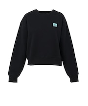 リーフ（REEF）スクエアロゴ クロップト クルースウェット RFSWL2501-BLK