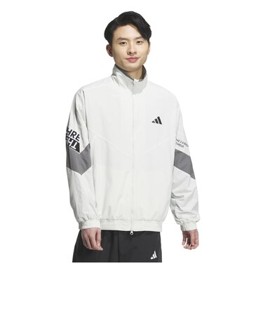 アディダス（adidas）ワーディングパック ルーズフィット メッシュ裏地付き ウーブンジャケット WM005-KA1264