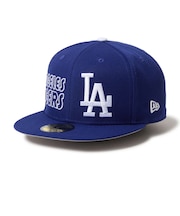 ニューエラ(NEW ERA)キャップ 59FIFTY Neon Tube ネオンチューブロゴ ロサンゼルス・ドジャース ダークロイヤル 青 14668133