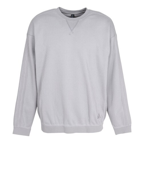 アディダス（adidas）ルーズフィット ワッフル スウェット SX224-KG0780
