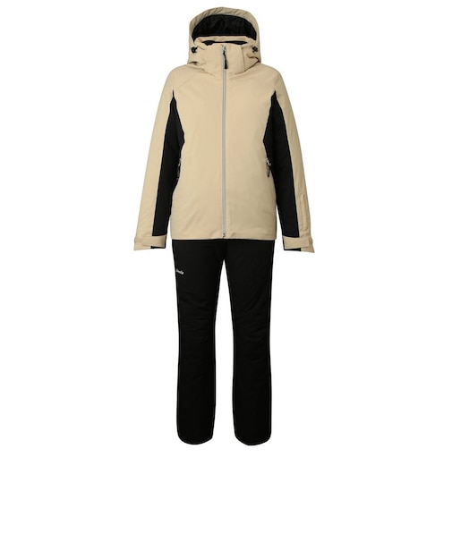 フェニックス（PHENIX）スキーウェア バーティカルツーピース 上下セット PSW252P70BEIGE