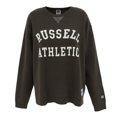 ラッセル（RUSSELL）カレッジロゴ ニット RBL25F0004 KHK