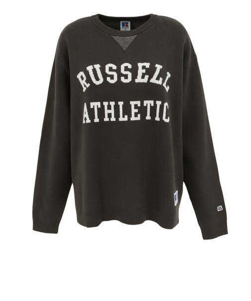 ラッセル（RUSSELL）カレッジロゴ ニット RBL25F0004 KHK