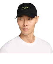 ナイキ（NIKE）キャップ クラブ クラブ アンストラクチャード スウッシュ 黒 S-Lサイズ FB5369-013 スポーツキャップ