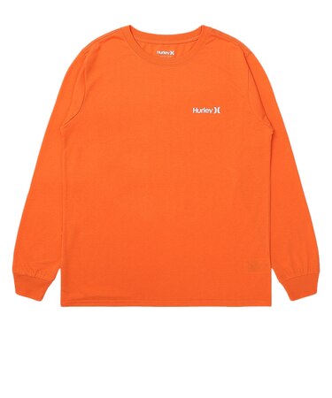 ハーレー（HURLEY）レフト チェスト ワン アンド オンリー 長袖Tシャツ MCLS252069-ORG