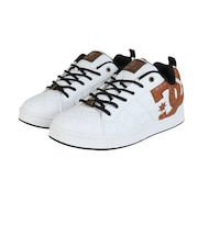 ディーシーシューズ(DC SHOES)スニーカー ボーダーシューズ アライアンス SE SN ホワイト ブラウン 25FWDM254305WBR スポーツ シ…