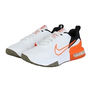 ナイキ(NIKE)ジムシューズ トレーニングシューズ エア マックス アルファ トレーナー 6 ホワイト オレンジ FQ1833-109 スニーカー