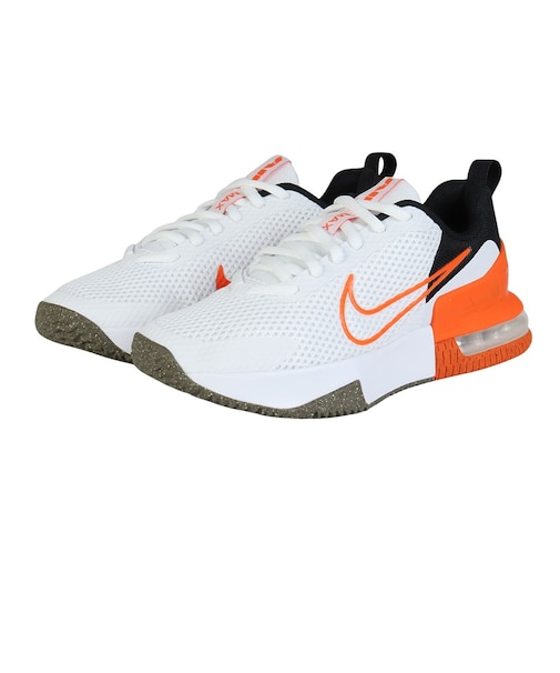 ナイキ(NIKE)ジムシューズ トレーニングシューズ エア マックス アルファ トレーナー 6 ホワイト オレンジ FQ1833-109 スニーカー