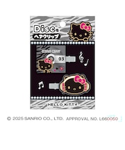 クラックス(CRUX)ディスクフウヘアクリップ ハローキティ モノトーン CR 133496