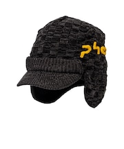 フェニックス（PHENIX）ジュニア マスクマンイヤーフラップット ニット キャップ ESB25HW84BLACK