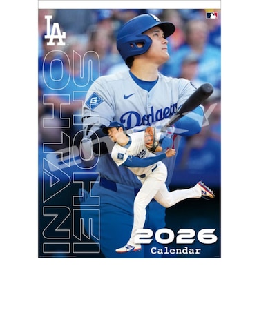 エムエルビー（MLB）大谷翔平 2026年壁掛けカレンダー CL-551 2026