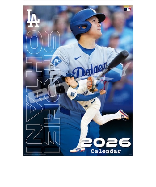 エムエルビー（MLB）大谷翔平 2026年壁掛けカレンダー CL-551 2026
