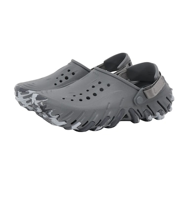 クロックス（crocs）サンダル エコー カモ RO クロッグ SGy/Mlt グレー 212095-0IE カジュアルシューズ