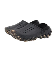 クロックス(crocs)サンダル エコー カモ RO クロッグ Blk/Mlt ブラック 212095-0C4 カジュアルシューズ