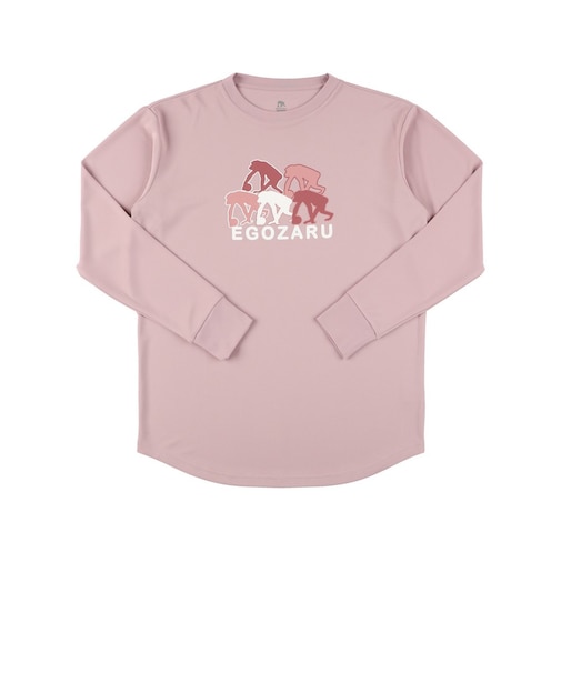 エゴザル（EGOZARU）バスケットボールウェア ディファレントロゴ ロングスリーブ EZFW25ULS026C220