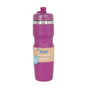 水筒 Bivo Trio ボトル 紫 620ml BT-IN-21-GP 重力による優れた飲み心地 ステンレスボトル 保冷