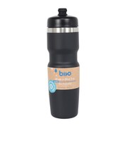 水筒 Bivo Trio ボトル 黒 620ml BT-IN-21-BK 重力による優れた飲み心地 ステンレスボトル 保冷