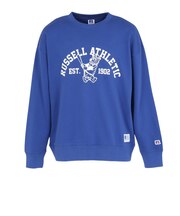 ラッセル(RUSSELL)C100 BB ベア クルーネック スウェットシャツ RBM25F0009 BLU