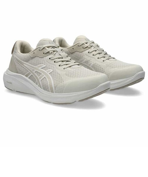 アシックス（ASICS）スニーカー ウォーキングシューズ ゲルファンウォーカー W078 ベージュ 1292A078.250 スポーツシューズ