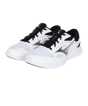 ミズノ(MIZUNO)スポーツシューズ ランニングシューズ マキシマイザー 27 ホワイト ブラック K1GA250002 スニーカー