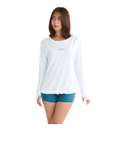 ロキシー（ROXY）フィットネス水着 レディース 水泳 Roxy Fitness LET IT BE 水陸両用 3点セット 青 S-Lサイズ 25FWRSW2…
