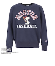チャンピオン(CHAMPION)リバースウィーブ 11.5oz PEANUTS スウェットシャツ C3-C040 386